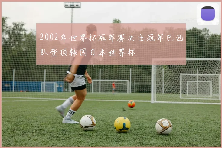 2002年世界杯冠军赛决出冠军巴西队登顶韩国日本世界杯